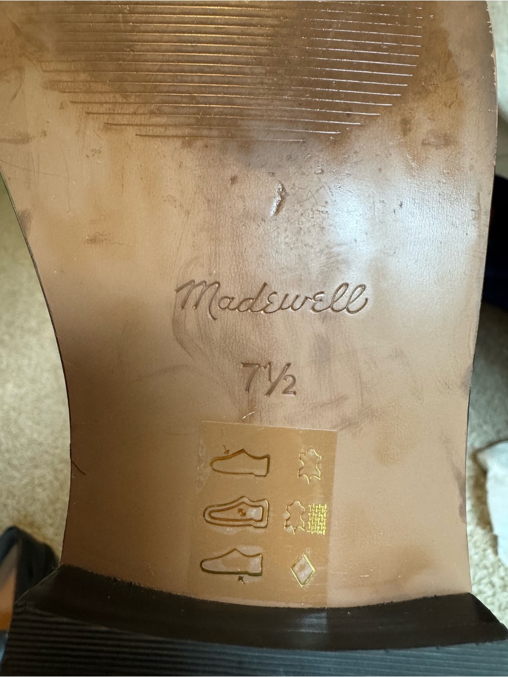 Madewell The Vernon Bit Hardware Loafer in Leather - Picture 3 of 3